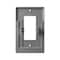 Westek Westek LumiCover Satin Nickel 1 gang Plastic Decorator Nightlight Wall Plate 1 pk LCR-CDDO-N - alternate 2